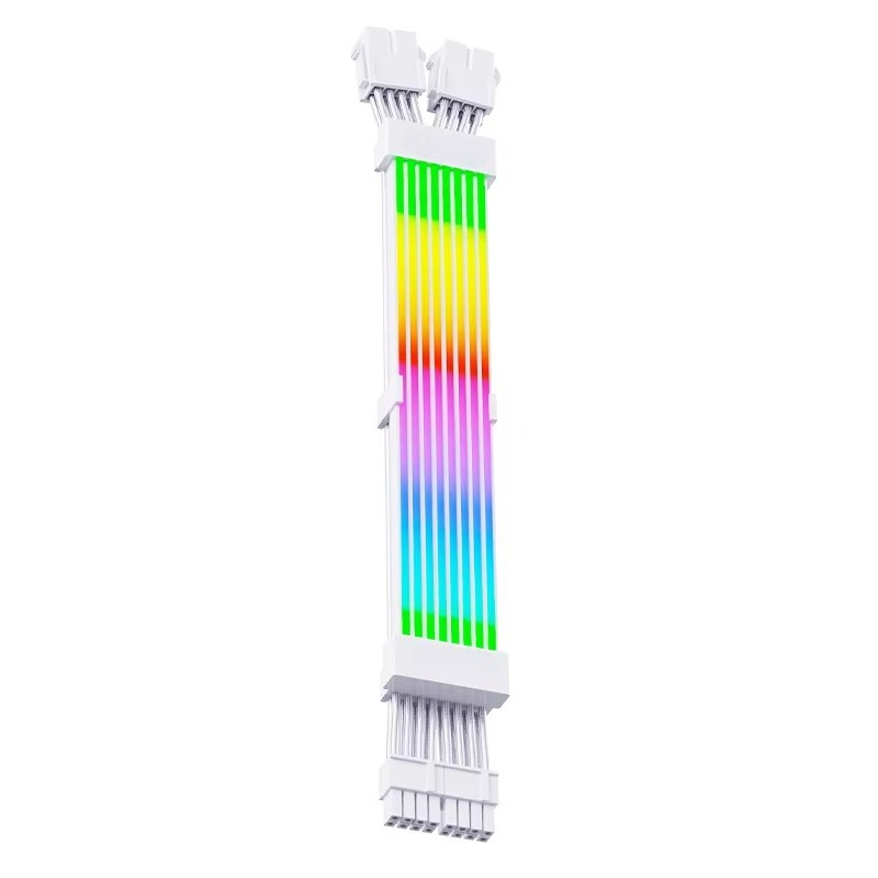 Psu Computer - ARGB 28-pins LED-verlengkabel flexibel gevlochten voor