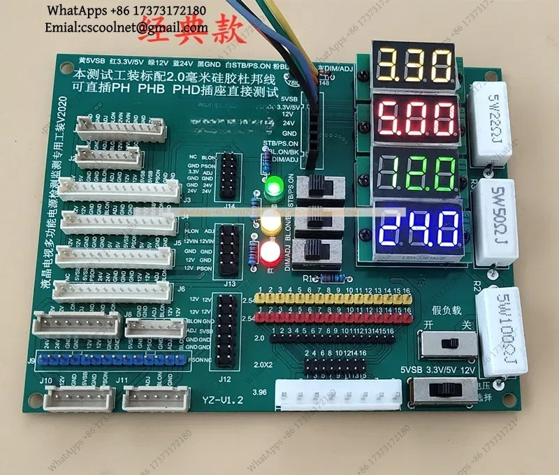 Power Supply Tester - JS01 LCD TV voedingskaarttester, digitale display,