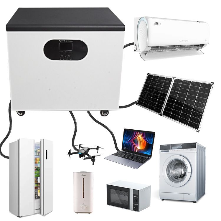Power Supply - Campingcaravan RV's Zonne-energiegenerator AC-oplader Energieopslag 2500W