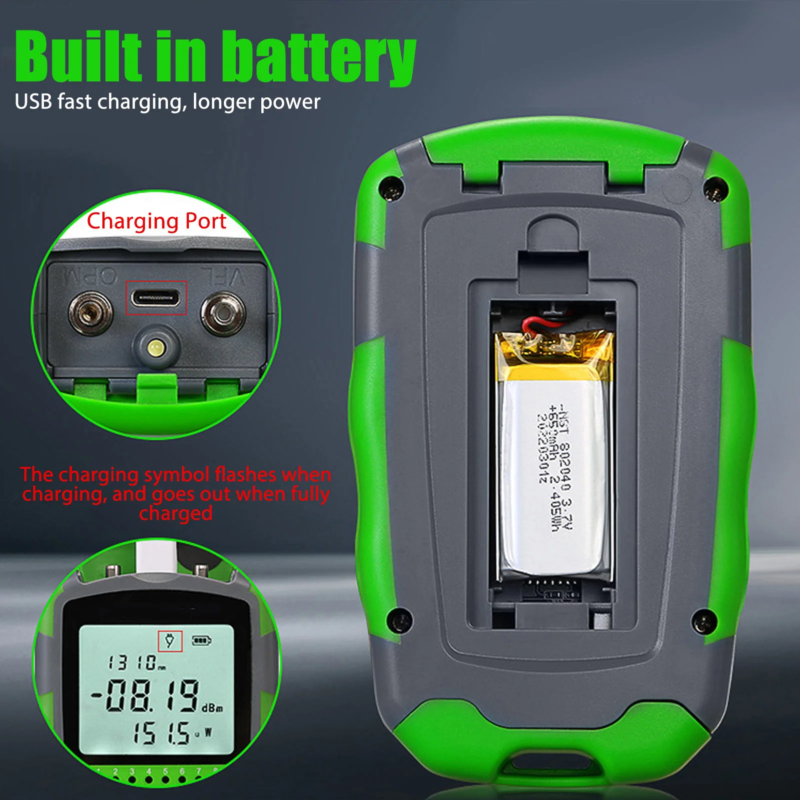 Rood licht optische kabel Powe - Power Supply Tester recensie en prijs